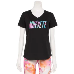 Women's Tek Gear® Essential Short Sleeve Graphic Tee -Adidas shop 2631893 Muevete Graphic