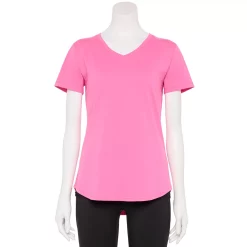 Women's Tek Gear® Essential Short Sleeve Graphic Tee -Adidas shop 2631893 Pink Motivate