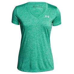 Women's Under Armour Tech™ Twist V-Neck Tee -Adidas shop 2633463 Birdie Green
