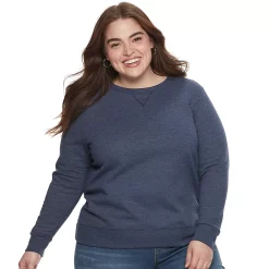 Plus Size Just My Size Fleece Crew Sweatshirt 14 Plus Size Just My Size Fleece Crew Sweatshirt -Adidas shop 2659557 Navy Heather