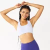 Tek Gear® Seamless Low-Impact Sports Bra -Adidas shop 2976589 Ava Lavender