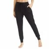 Women's Cuddl Duds® Pajamas: Essential Banded Bottom Sleep Pants -Adidas shop 2984922 Black
