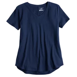 Women's Tek Gear® Essential Short Sleeve Tee -Adidas shop 3090387 Navy
