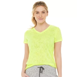 Women's Tek Gear® Essential Burnout Tee 17 Women's Tek Gear® Essential Burnout Tee -Adidas shop 3090912 Bright Yellow Burnout