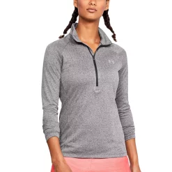 Women's Under Armour Tech Half-Zip Top 18 Women's Under Armour Tech Half-Zip Top -Adidas shop 3228077 Charcoal Silver