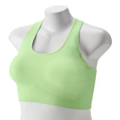 Plus Size Tek Gear® Seamless Low-Impact Sports Bra -Adidas shop 3548821 Awakening Green