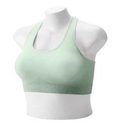 Plus Size Tek Gear® Seamless Low-Impact Sports Bra -Adidas shop 3548821 Green Glow Light