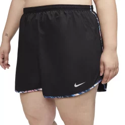 Plus Size Nike Running Shorts -Adidas shop 3697370 Black Print