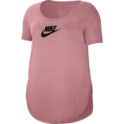 Plus Size Nike Essential Tunic -Adidas shop 3865312 Pink Glaze