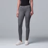 Simply Vera Vera Wang Mid Rise All-Day Denim Legging