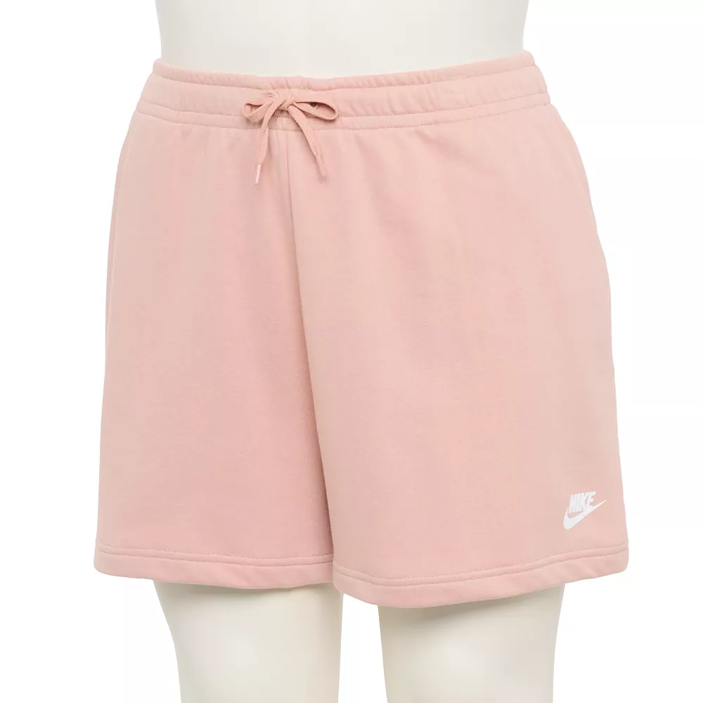 Plus Size Nike Sportswear Club French Terry Shorts 5 Plus Size Nike Sportswear Club French Terry Shorts - Image 3