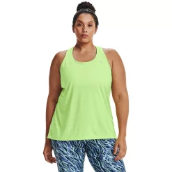Plus Size Under Armour Tech Twist Tank Top -Adidas shop 3974799 Summer Lime