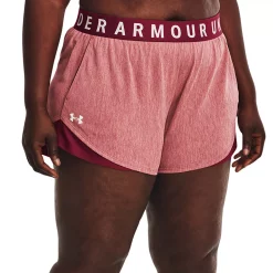 Plus Size Under Armour Play Up 3.0 Shorts -Adidas shop 3974814 Black Rose