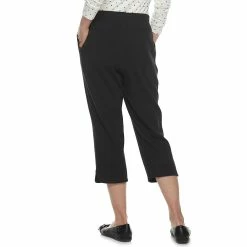 Women's Croft & Barrow® Easy Pull-On Knit Capri Pants -Adidas shop 3982181 ALT