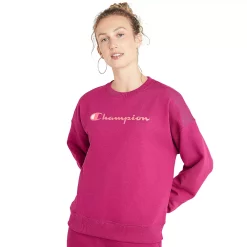 Women's Champion® Powerblend Fleece Boyfriend Sweatshirt -Adidas shop 4010308 Inari