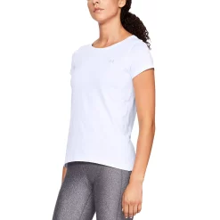 Women's Under Armour HeatGear® Crewneck Tee -Adidas shop 4246032 White