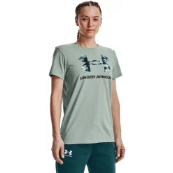 Women's Under Armour Graphic Tee -Adidas shop 4246163 Opal Green