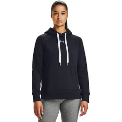 Women's Under Armour Rival Fleece Hoodie -Adidas shop 4246168 001 Black