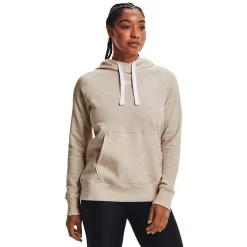 Women's Under Armour Rival Fleece Hoodie -Adidas shop 4246168 Oatmeal Heather