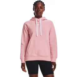Women's Under Armour Rival Fleece Hoodie -Adidas shop 4246168 Prime Pink
