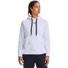 Women's Under Armour Rival Fleece Hoodie -Adidas shop 4246168 White