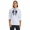 Women's Under Armour Rival Fleece Logo Hoodie -Adidas shop 4246170 White