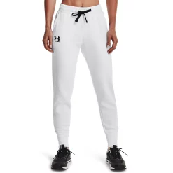 Women's Under Armour Rival Fleece Jogger Pants -Adidas shop 4246189 White