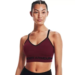 Under Armour Seamless Low-Impact Sports Bra -Adidas shop 4246206 League Red