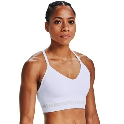 Under Armour Seamless Low-Impact Sports Bra -Adidas shop 4246206 White