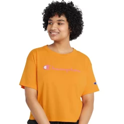 Women's Champion® Crop Tee -Adidas shop 4260903 Capri Orange