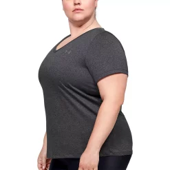 Plus Size Under Armour Tech V-Neck Tee 20 Plus Size Under Armour Tech V-Neck Tee -Adidas shop 4261934 ALT2