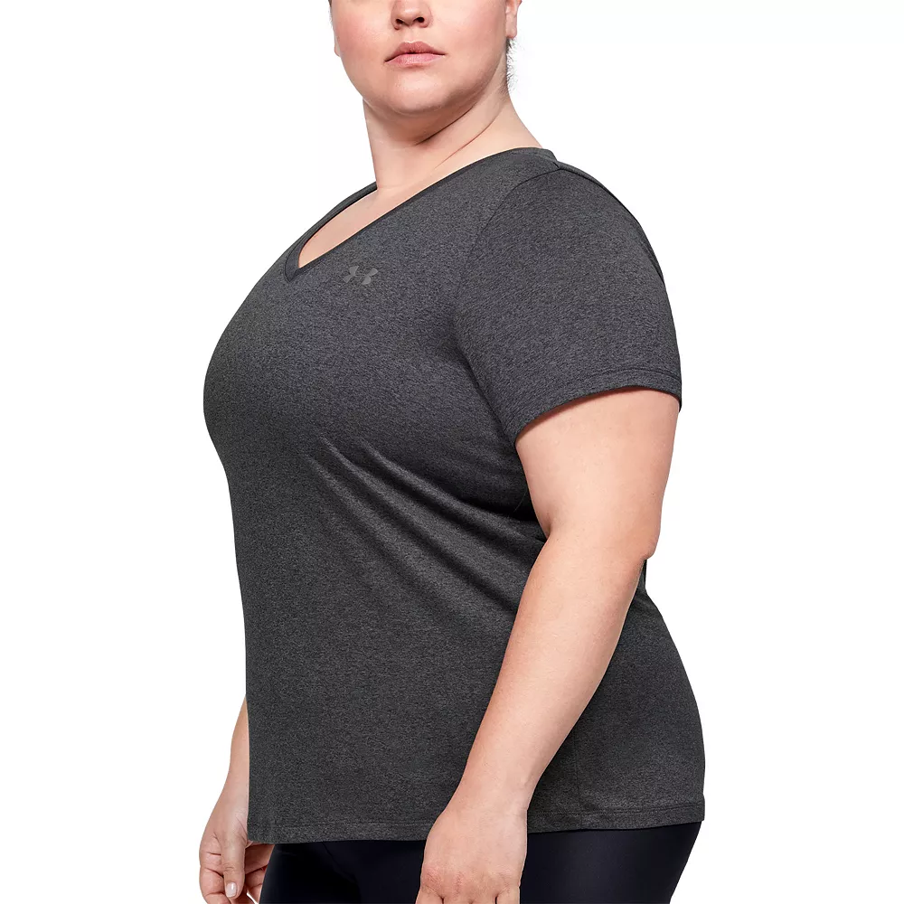 Plus Size Under Armour Tech V-Neck Tee 11 Plus Size Under Armour Tech V-Neck Tee - Image 9