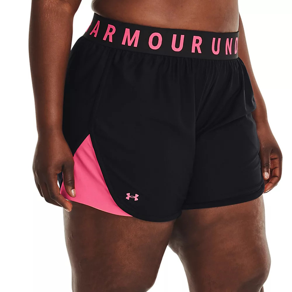 Plus Size Under Armour Play Up Shorts 3.0 4 Plus Size Under Armour Play Up Shorts 3.0 - Image 2