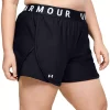 Plus Size Under Armour Play Up Shorts 3.0 -Adidas shop 4261941 Black White