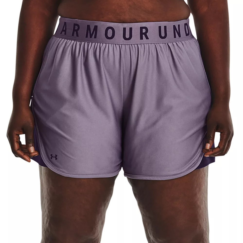 Plus Size Under Armour Play Up Shorts 3.0 5 Plus Size Under Armour Play Up Shorts 3.0 - Image 3