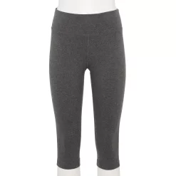 Women's Tek Gear® Essential High-Waisted Skimmer Capri Leggings 8 Women's Tek Gear® Essential High-Waisted Skimmer Capri Leggings -Adidas shop 4265412 Dark Gray