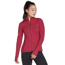 Women's Skechers® GOWALK™ GOFLEX™ Mesh-Insert Jacket -Adidas shop 4273199 Beet Red