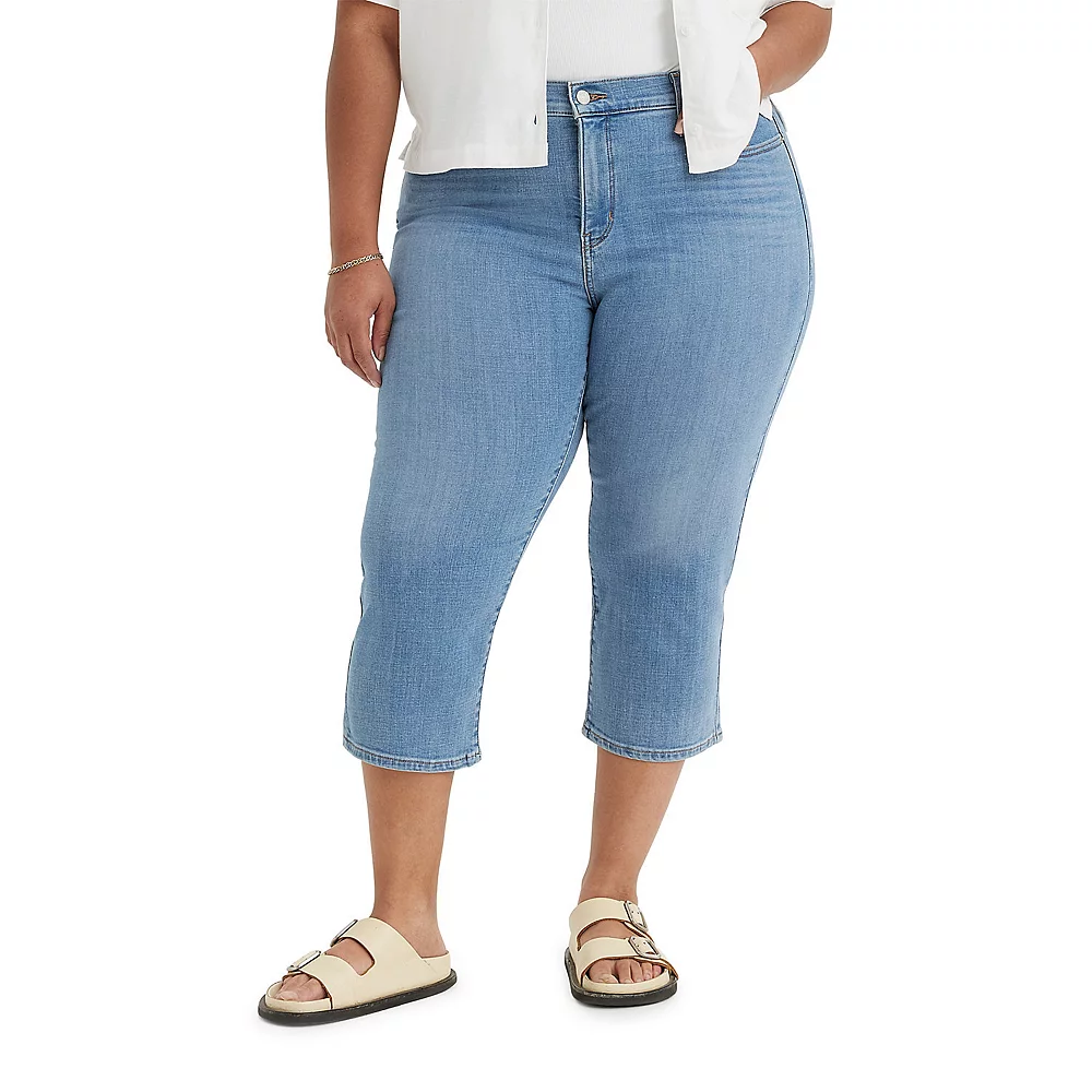 Plus Size Levi's® 311 Shaping Capris 7 Plus Size Levi's® 311 Shaping Capris - Image 5