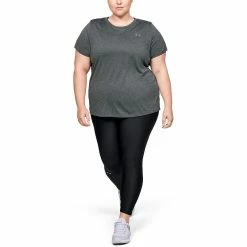Plus Size Under Armour Tech Tee -Adidas shop 4276550 ALT3