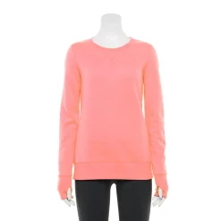 Women's Tek Gear® Ultrasoft Fleece Crewneck Sweatshirt -Adidas shop 4302798 Pinktini