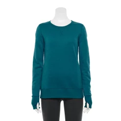 Women's Tek Gear® Ultrasoft Fleece Crewneck Sweatshirt -Adidas shop 4302798 Wetlands