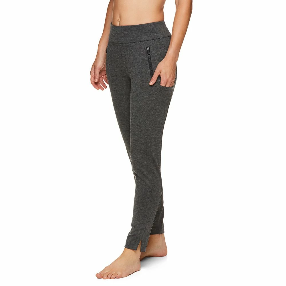 Women's Gaiam Metro Zippered Pocket Ponte Pants 5 Women's Gaiam Metro Zippered Pocket Ponte Pants - Image 3