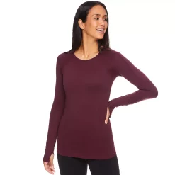Women's Gaiam Warrior Seamless Scoopneck Tee -Adidas shop 4341349 Winetasting