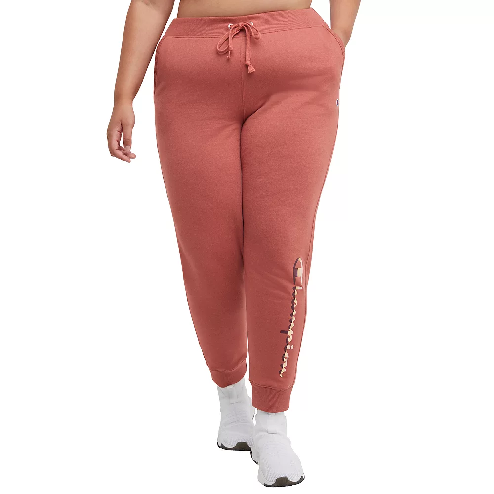 Plus Size Champion® Powerblend Fleece Graphic Joggers 11 Plus Size Champion® Powerblend Fleece Graphic Joggers - Image 9