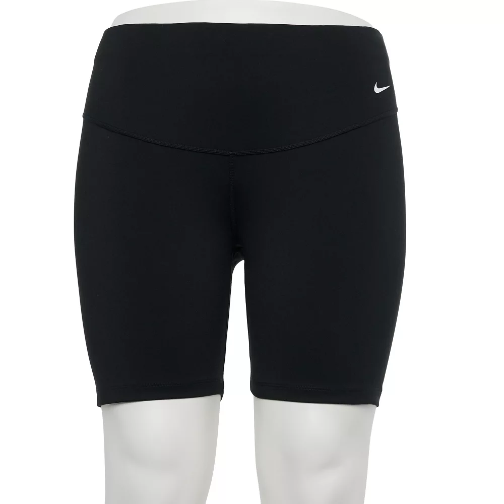 Plus Size Nike One 7-in. Midrise Bike Shorts 4 Plus Size Nike One 7-in. Midrise Bike Shorts - Image 2