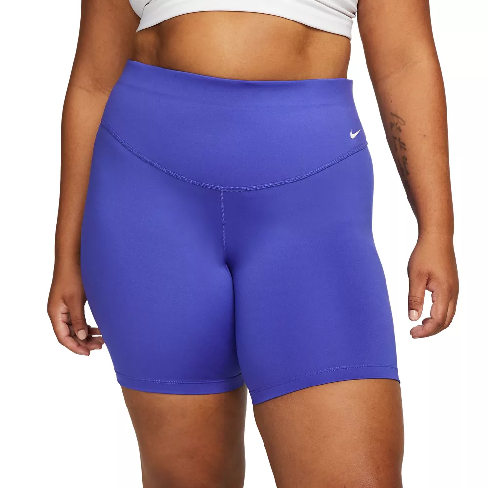 Plus Size Nike One 7-in. Midrise Bike Shorts 13 Plus Size Nike One 7-in. Midrise Bike Shorts - Image 11