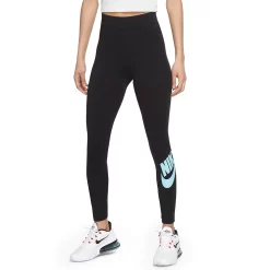 Women's Nike Sportswear Essential High-Waisted Leggings -Adidas shop 4509109 Black Copa