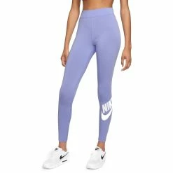 Women's Nike Sportswear Essential High-Waisted Leggings -Adidas shop 4509109 Light Thistle