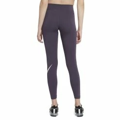 Women's Nike Sportswear Essential Swoosh Midrise Leggings -Adidas shop 4509115 ALT