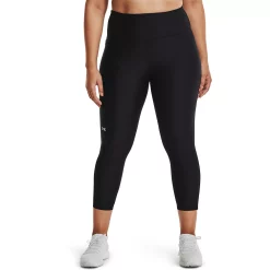 Plus Size Under Armour HeatGear® No-Slip High-Waisted 7/8 Ankle Leggings -Adidas shop 4549577 Black